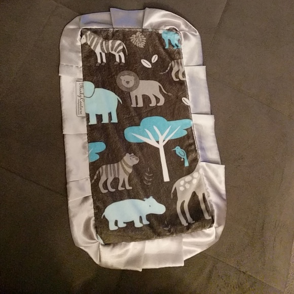 mini minky blanket